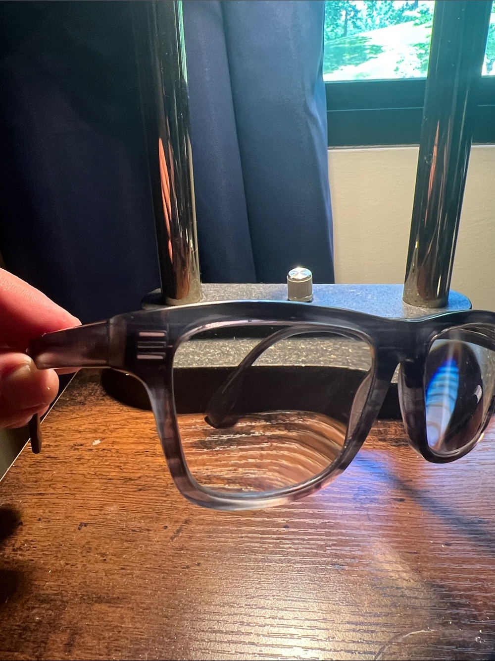Gray Glasses Frame Burberry tortoise